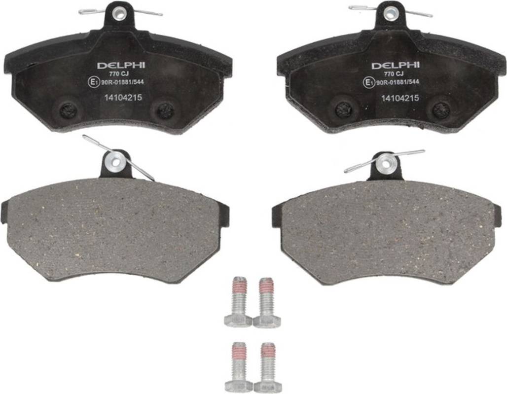 Delphi Brake Pad Set LP770
