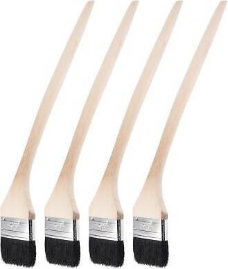 Uxcell Bent Radiator 17 Inch 3 Inch 4pcs Paint Brush