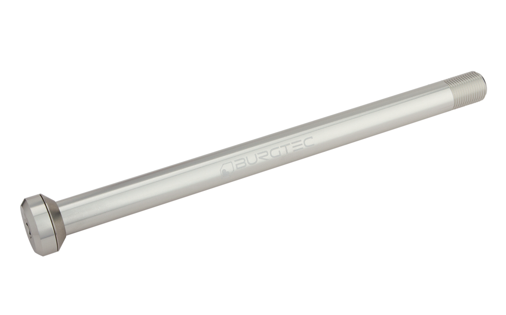 Burgtec Rear Axle Specialized 175.5mm Rhodium Silver