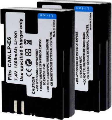 Canon 5d mark iii Canon 2x Battery For Canon LP-E6 LC-E6E EOS R R5 R6 5D Mark IV III