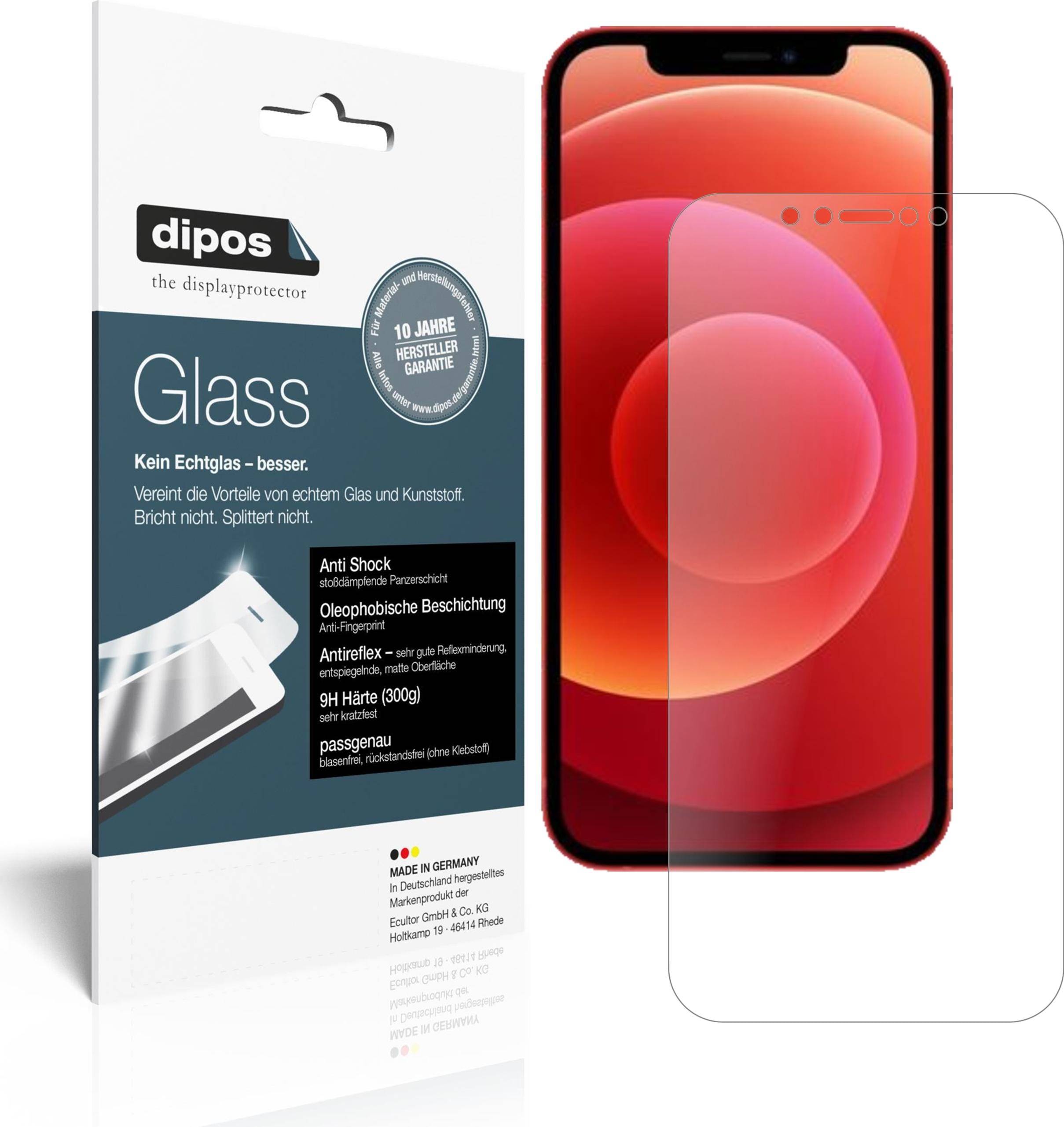 Dipos Screen Protector iPhone 12 Mini Matte 9H