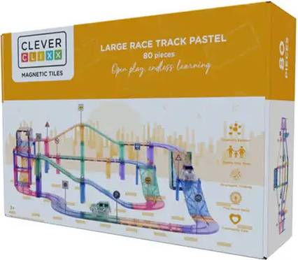 Pastel Stor Racerbane 80 pcs