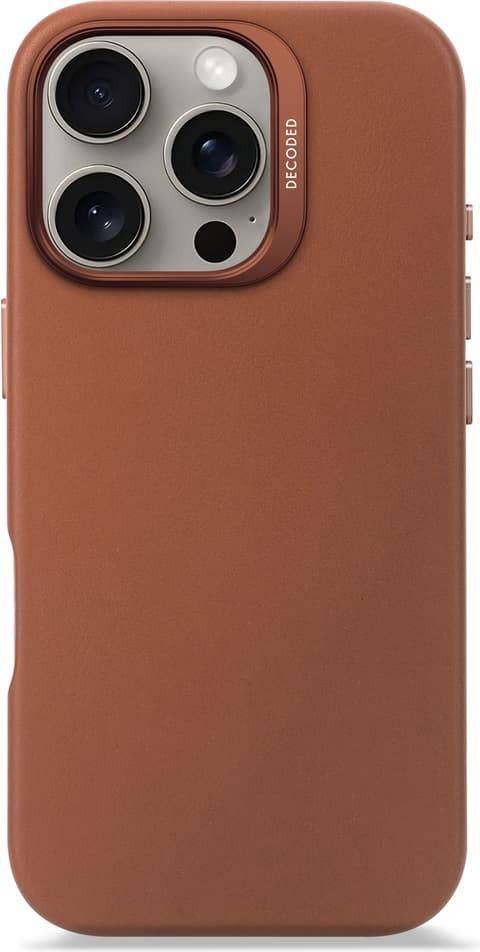 Decoded Leather Back Cover Brun