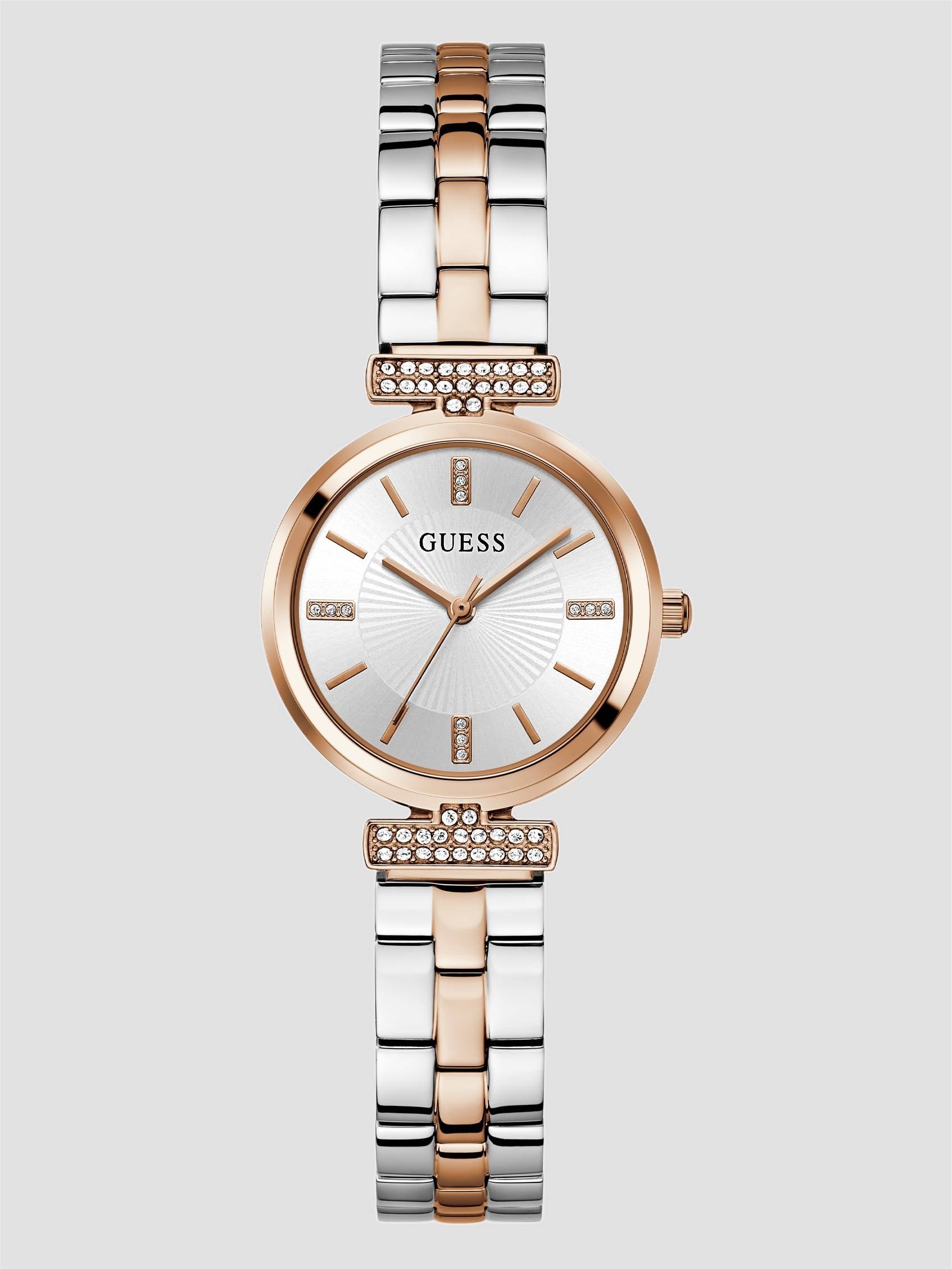 Guess Array Analogt Ur Rosa Guld Sølv