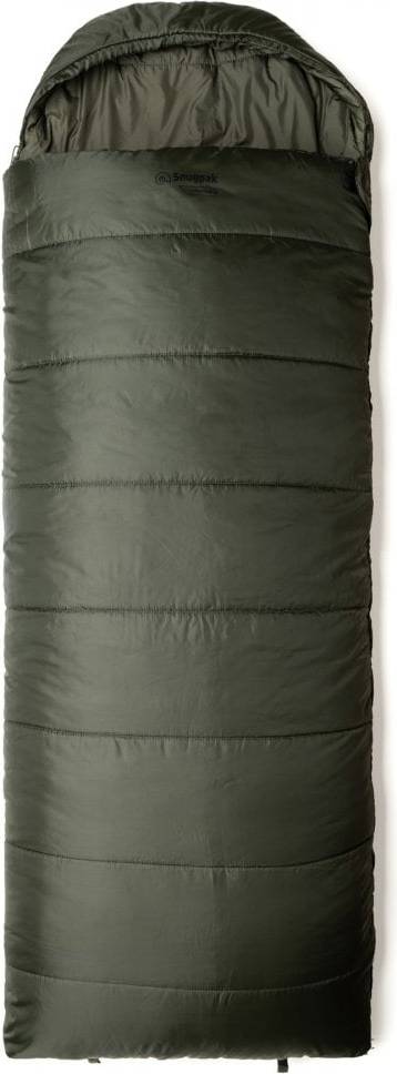 Navigator Basecamp Sleeping Bag: Olive: Right Hand Zip Size: R