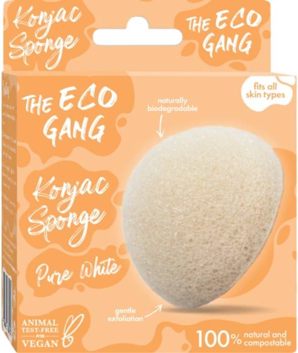 Konjac Rensesvamp Pure White