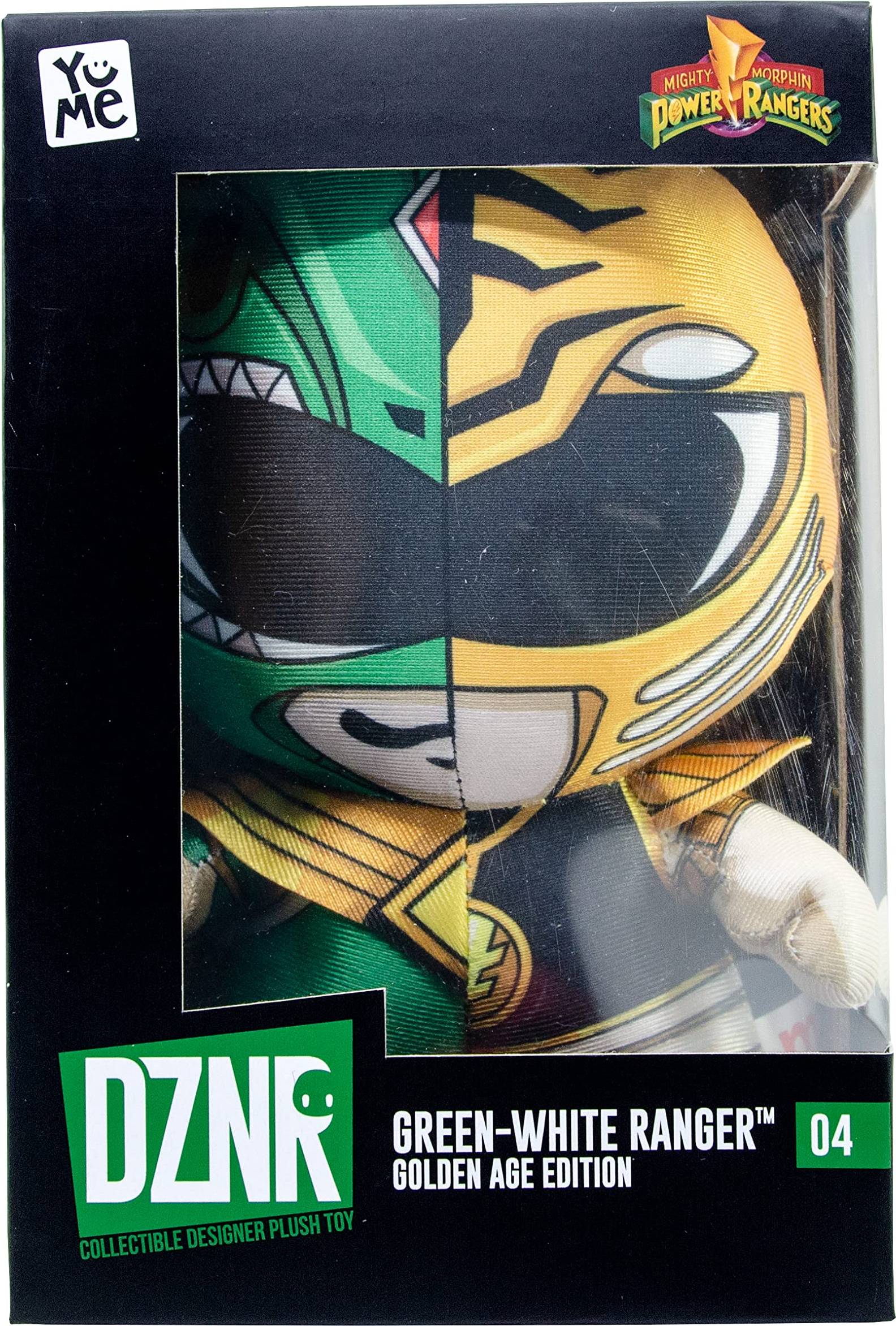 DZNR Power Rangers Green White Ranger