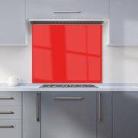 Warren Reed Fire Engine Red Kitchen Splashback W600 mm x H750 mm Splash Guard