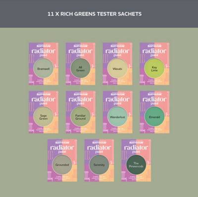 Rust-Oleum Matt Radiator Paint Tester Samples - 10 ml