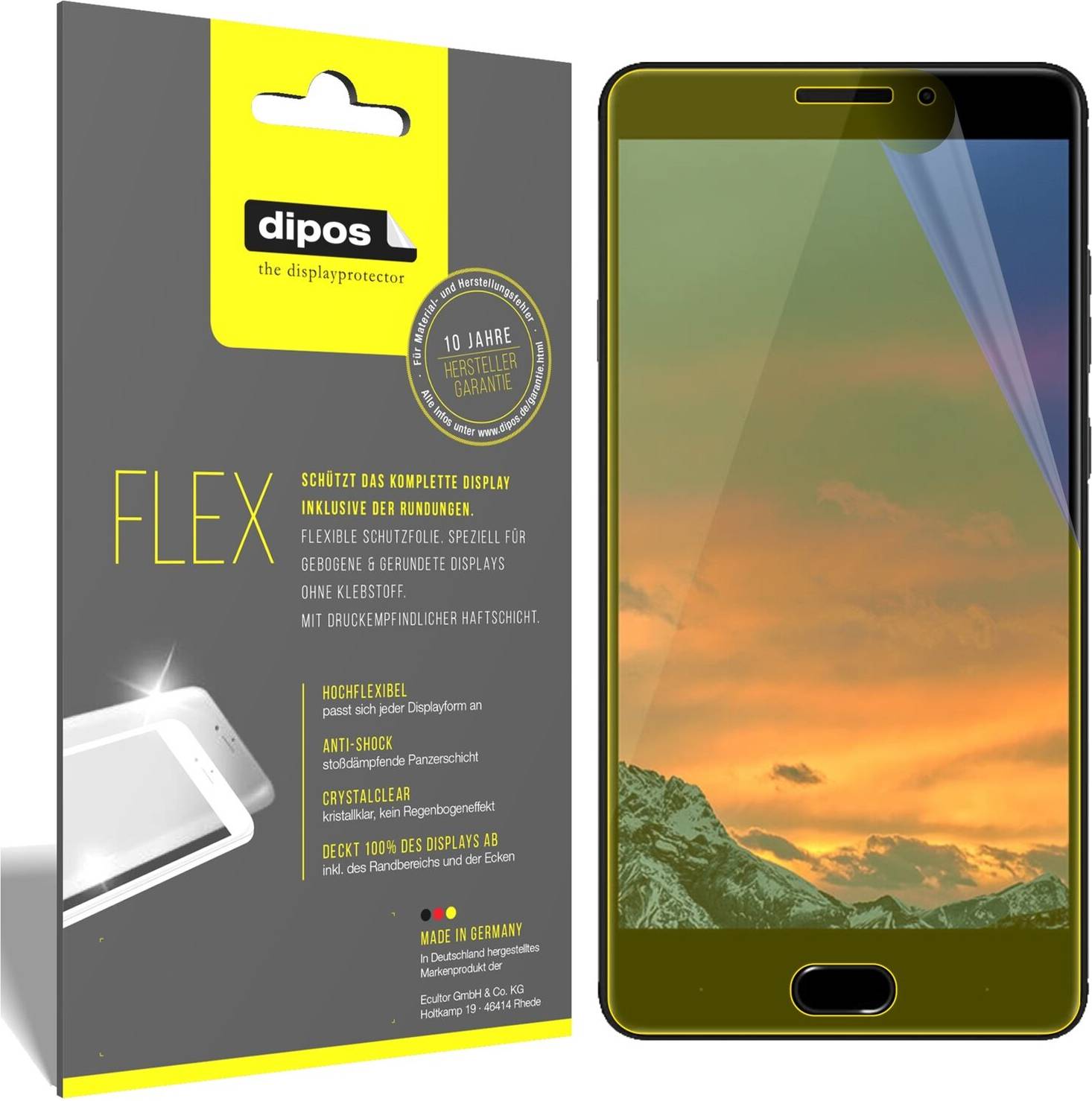 Dipos 3x Screen Protector For Vernee Thor Plus