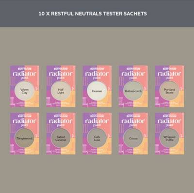Rust-Oleum Neutral Gloss Radiator Paint Tester Samples - 10 ml - One Size