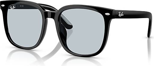 Ray-Ban Rb4401d Washed Sunglasses - Black Frame Blue