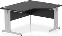 Impulse 1400mm Right Crescent Office Writing Desk