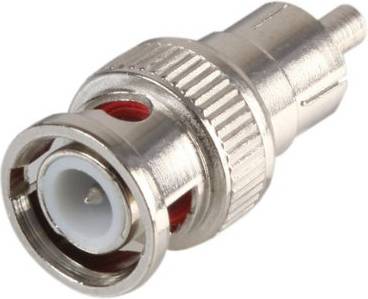 Pro Signal Rca Phono Plug To Bnc Plug Adaptor