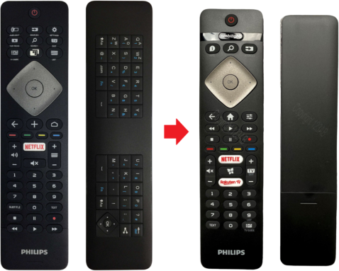 Philips Télécommande Originale 49PUS7502 49PUS7909 R2