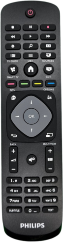 Philips Télécommande Compatible 58PUS6809 12