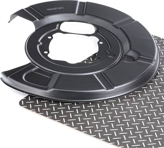 Ridex Brake Disc Back Plate Rear Axle Left
