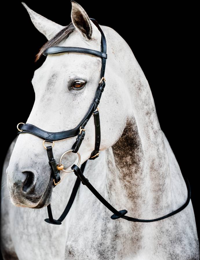 Horseware Multi II Trense Full Rambo - Sort
