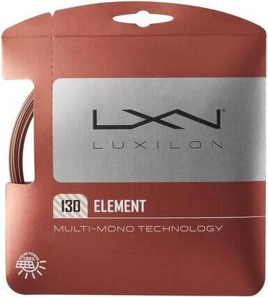 Luxilon Element Tennis String Set Brown One