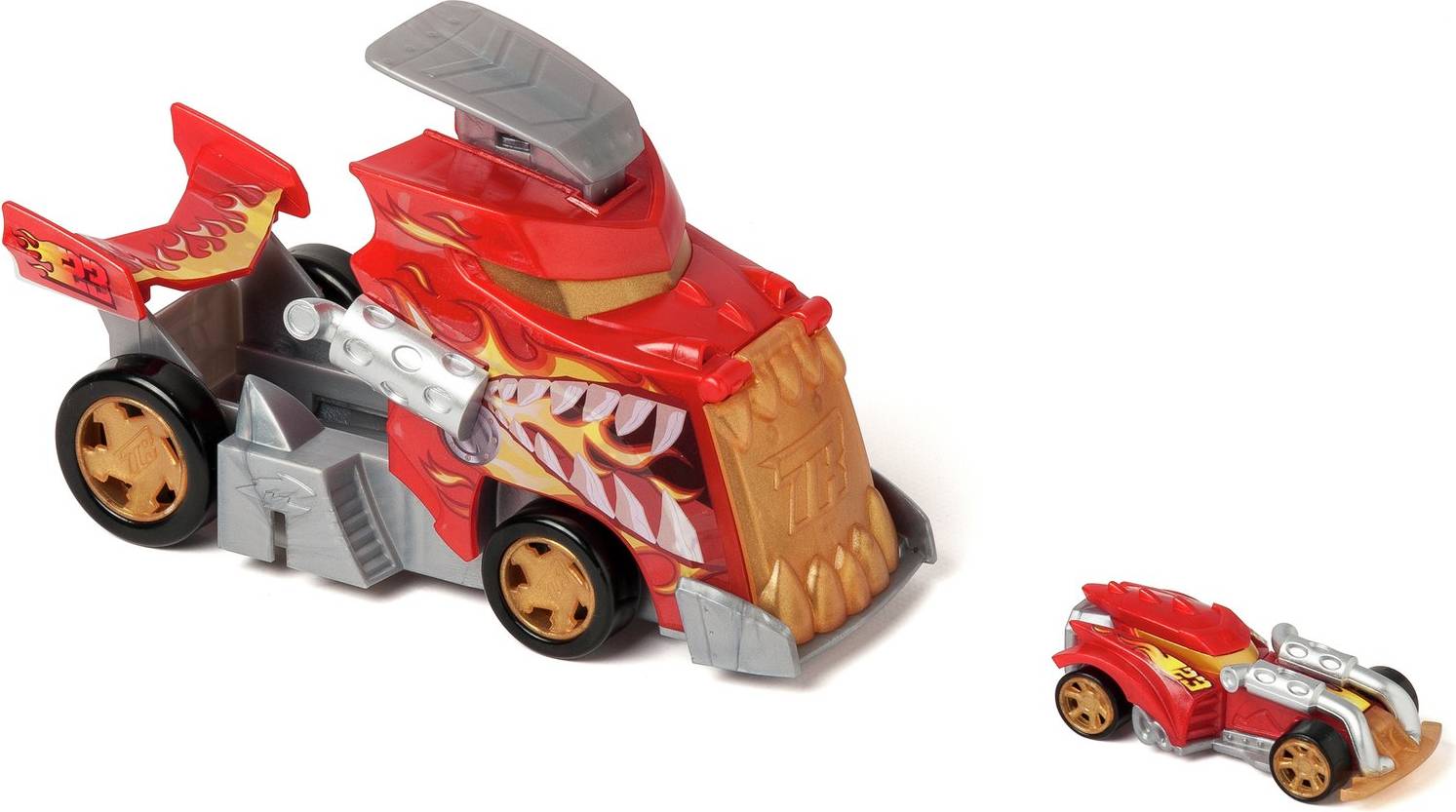 Magic Box T-Racers Mix And Race Fire Launcher Truck