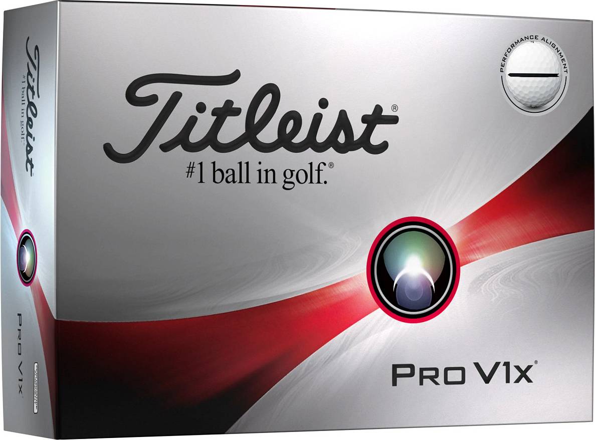 Titleist pro v1x Titleist Pro V1x Performance Alignment Golf Balls