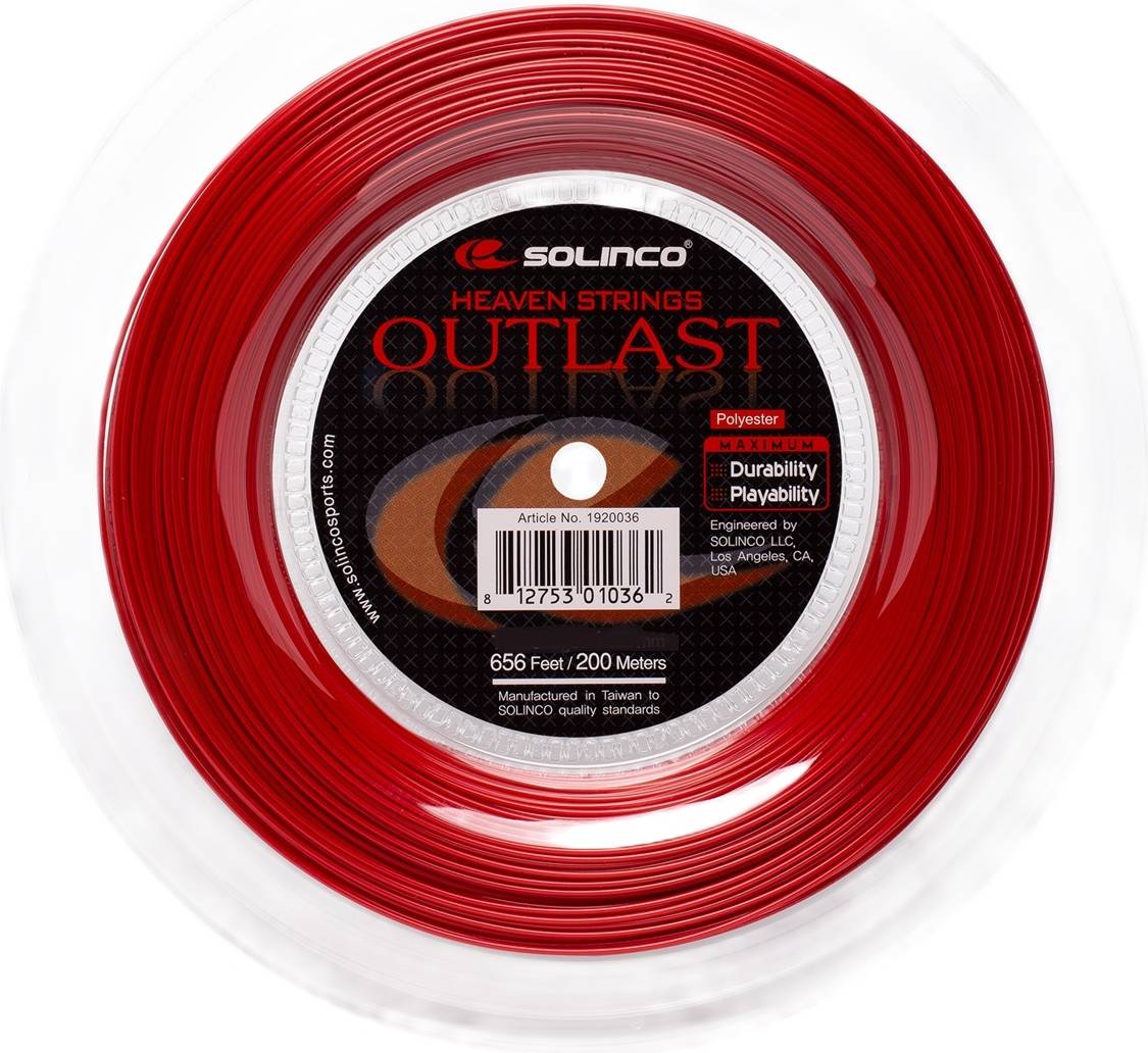 Outlast String Set 200m Red