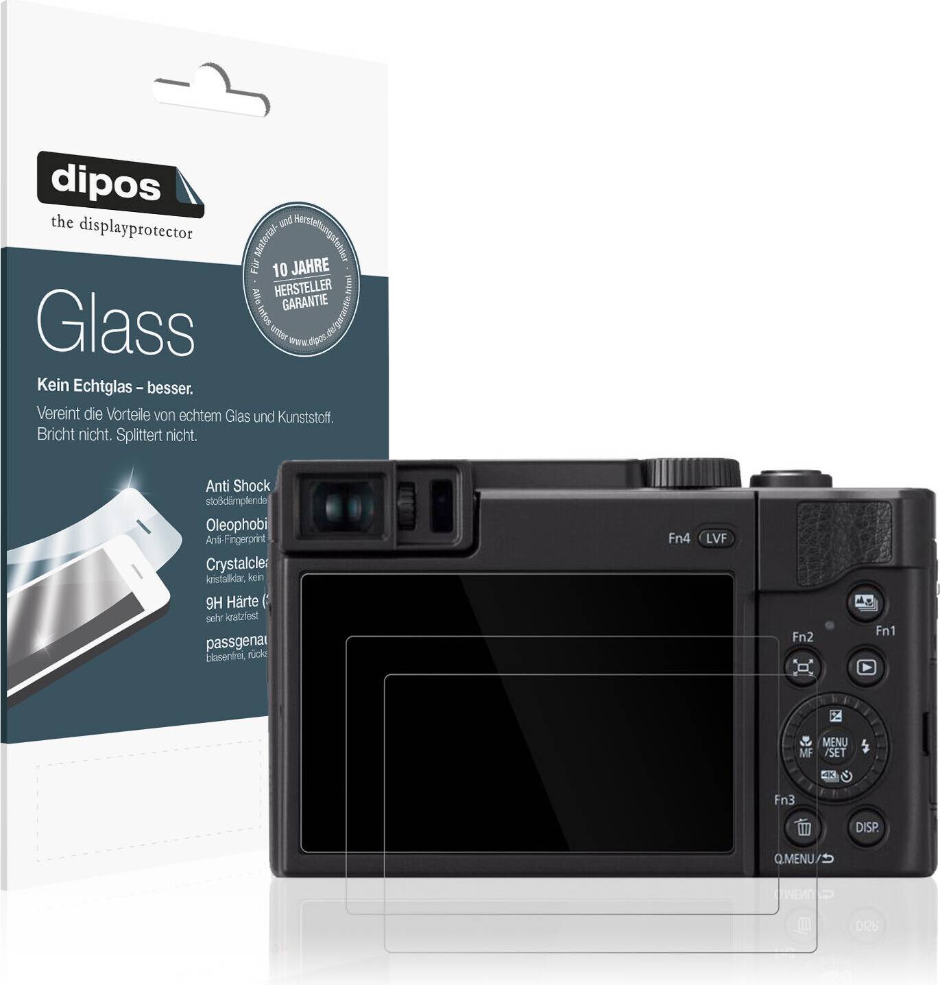 Dipos Screen Protector For Canon EOS R5 Mark II 2x 9H
