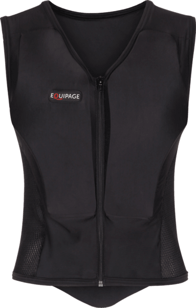 Equipage Back Protector For Horse Riding - Black