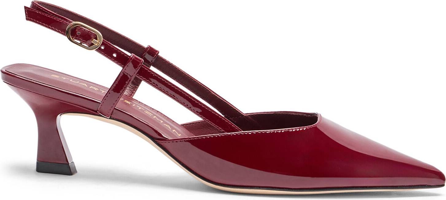 VINNIE SLINGBACK, Office Shoes, ROSEWOOD, PATENT