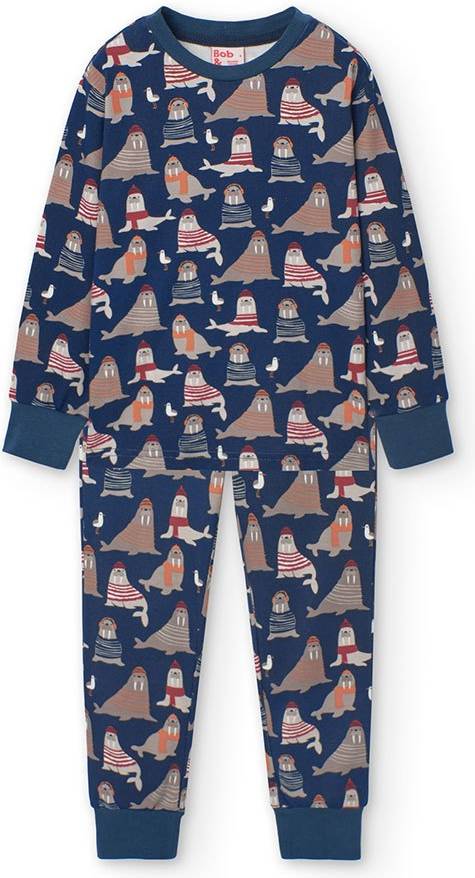 Interlock Long Sleeve Pyjama - Multicolor