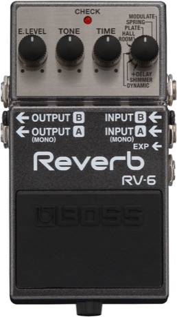 BOSS Rv-6 Reverb Guitar Pedal