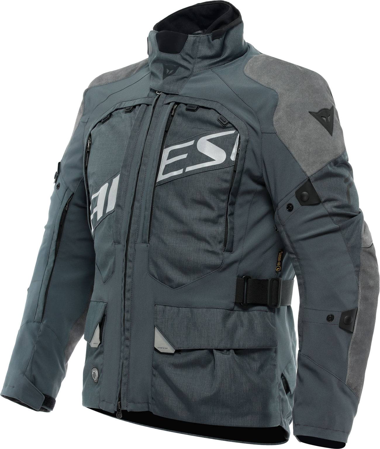 Dainese Springbok 3L Absoluteshell Motorcycle Textile Jacket - Grey Man
