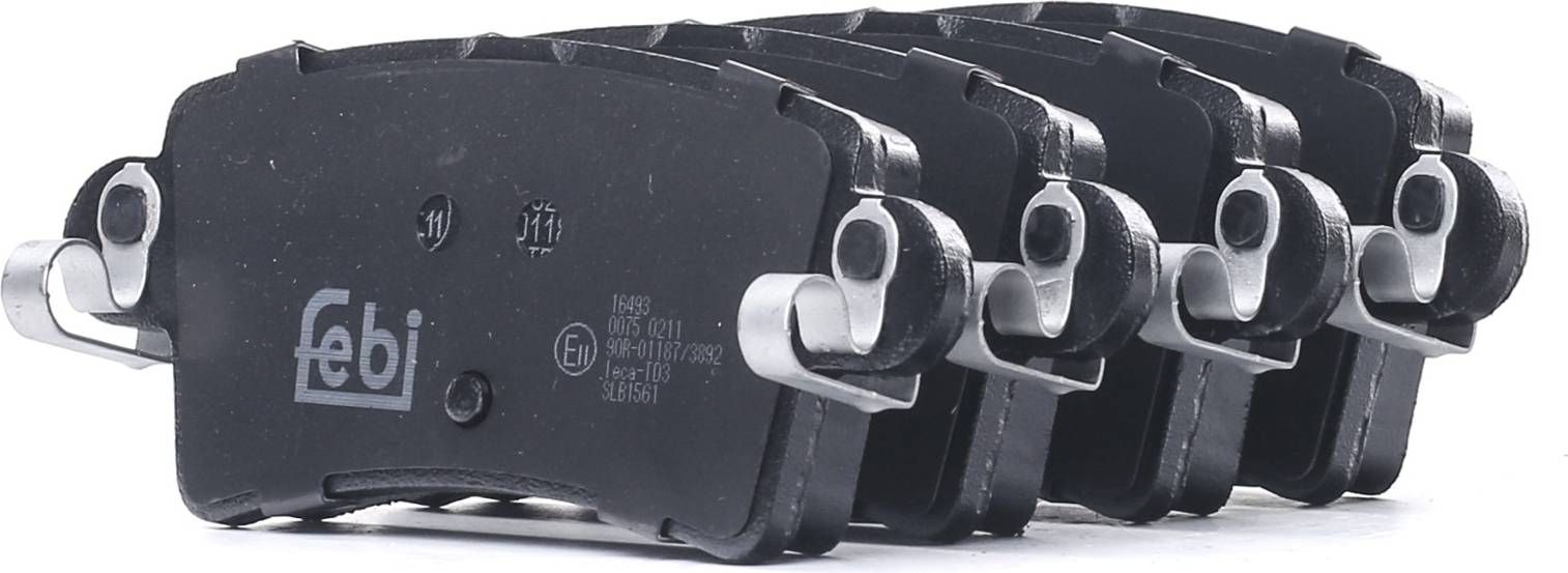 FEBI BILSTEIN Brake Pad Set 16493 Rear Axle