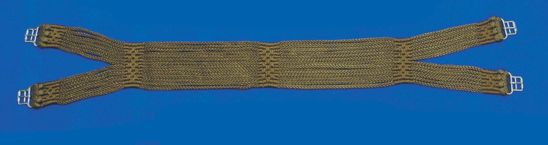 Stübben Rope Webbing With Roller Buckles - Marron