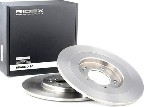 Ridex 82B1034 Brake Disc Rear Axle