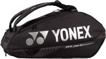 Yonex Pro Racquet Bag Racket 9 Pack Black