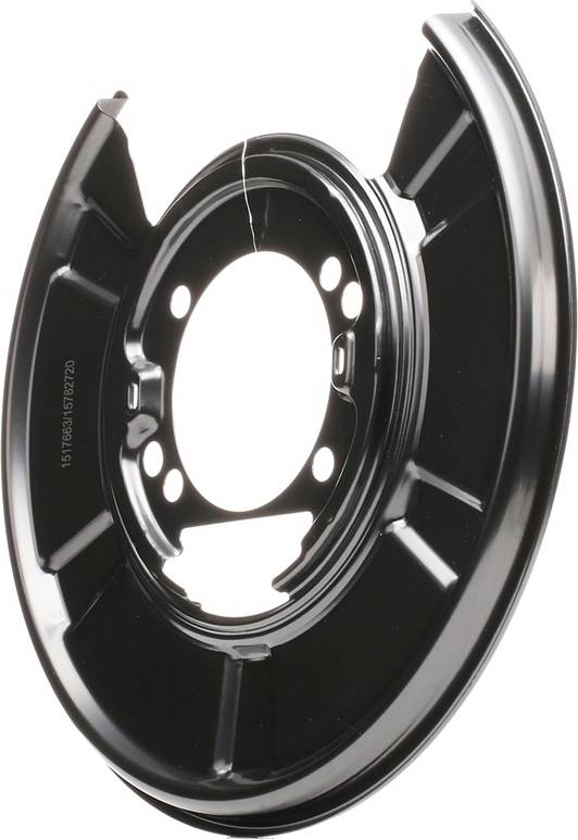 Ridex Brake Disc Back Plate Rear Axle Left