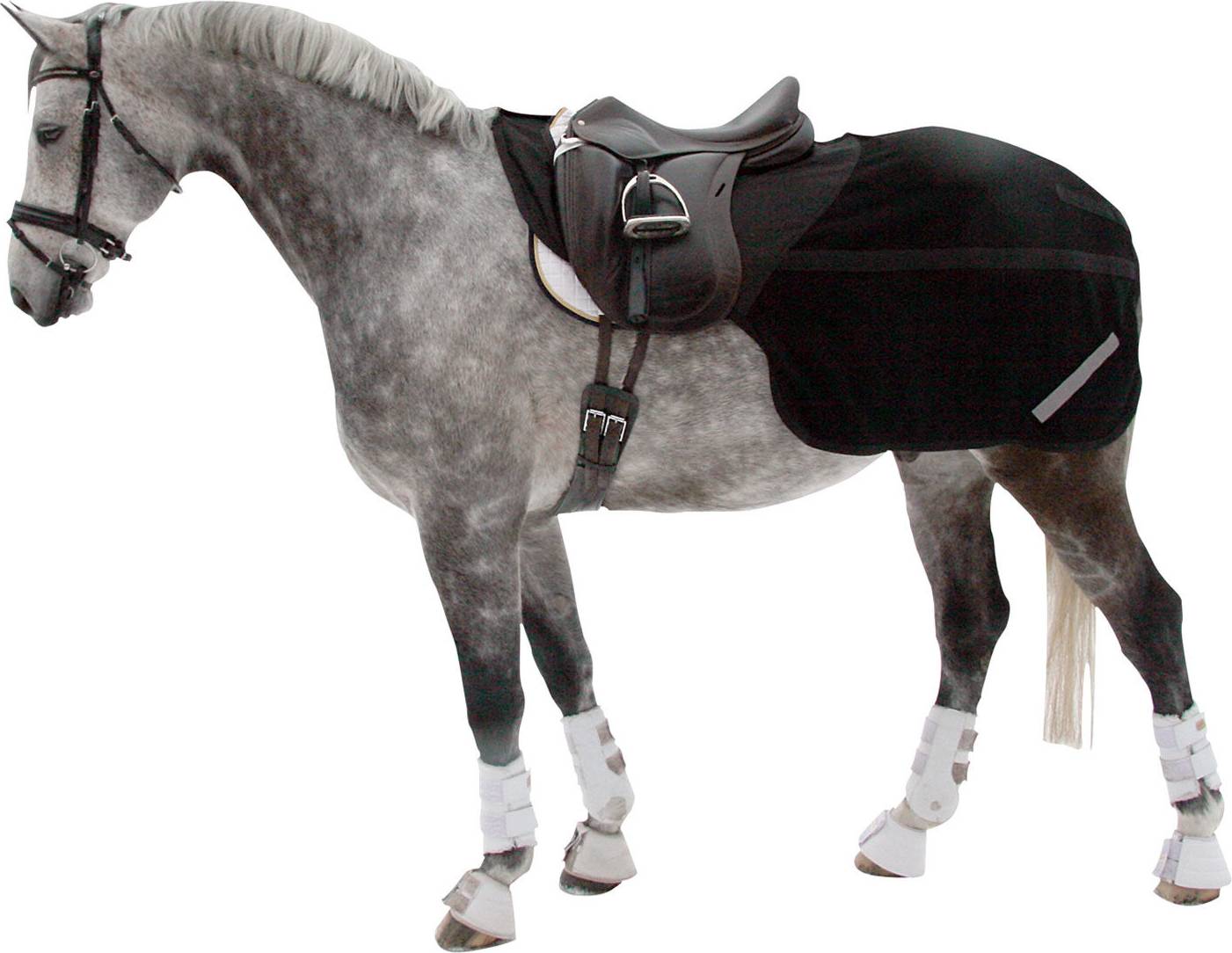 Back On Track Back on Track Supreme Riding Rug, Black, 135