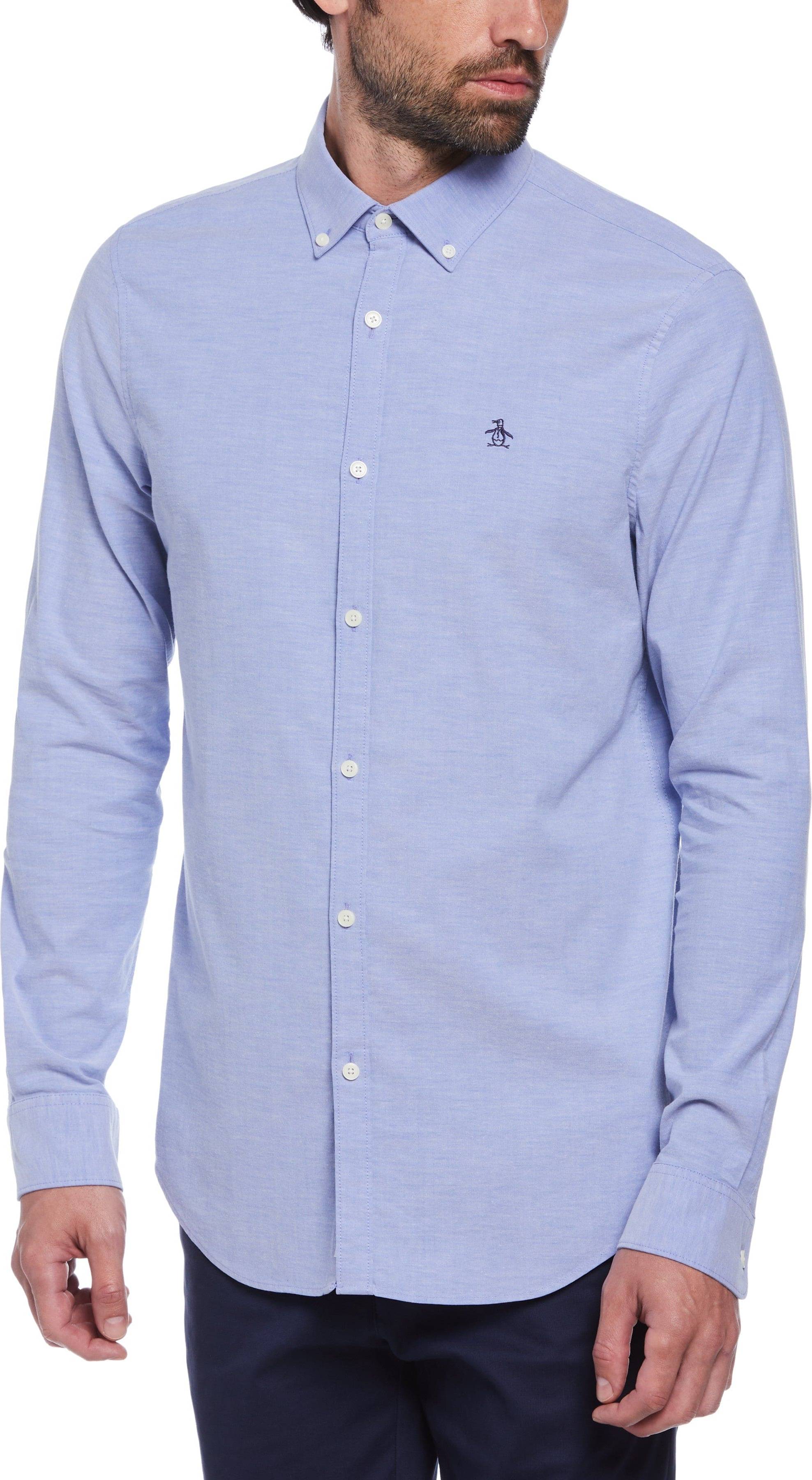 Oxford Strtch No - Blue