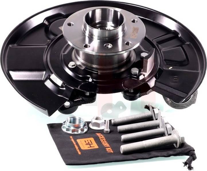 GH GH-281503V Steering Knuckle Complete Rear Axle Left