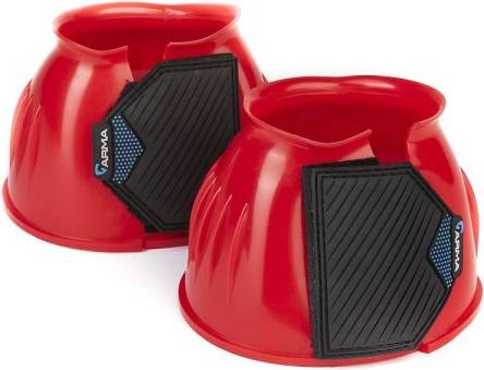 Fleece PVC Bell Boot - Red