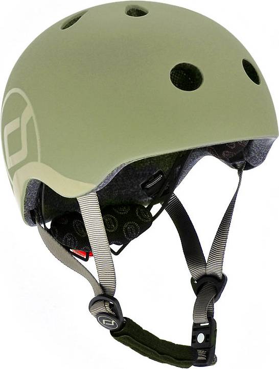 Scoot and Ride & Helm Olive XS