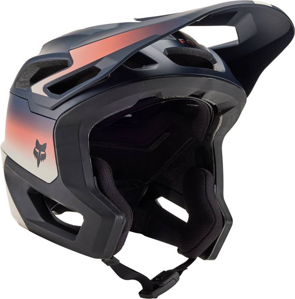 Fox Racing Dropframe Pro MTB Helmet Silver