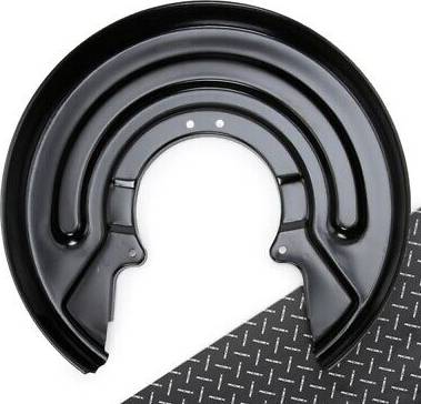 Ridex Brake Disc Back Plate Rear Axle