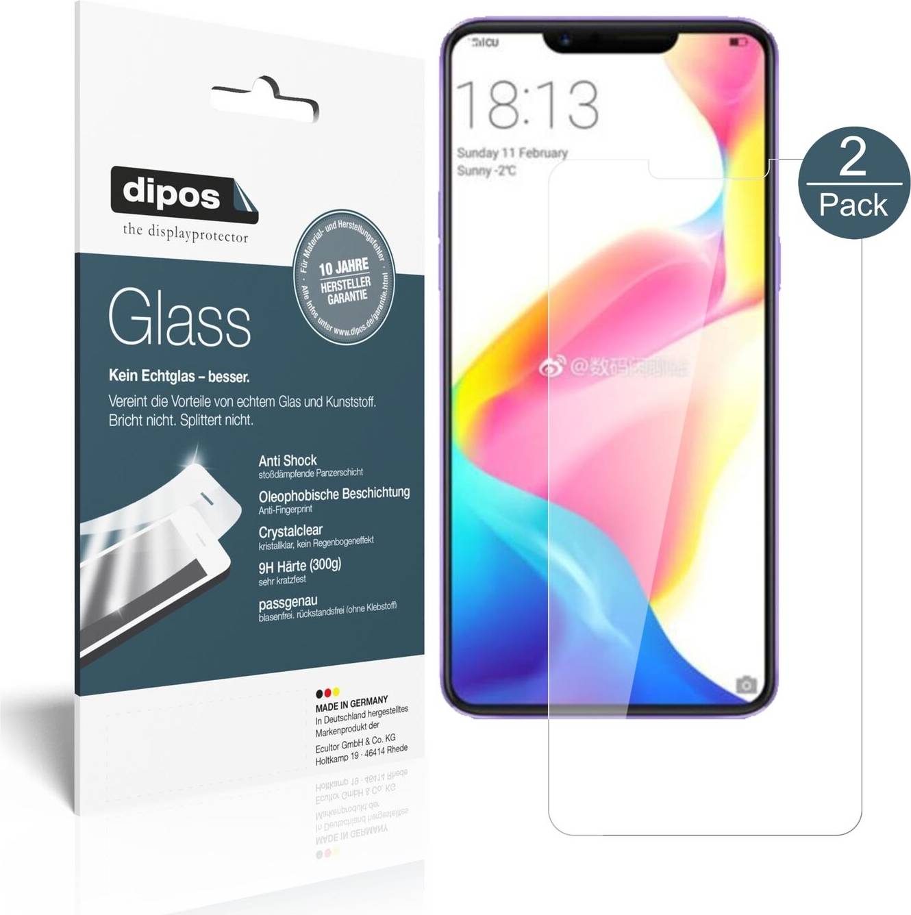 Dipos Screen Protector Oppo R15 Flexible Glass 9H