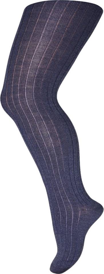 MP Denmark Wool Rib Tights - Blå