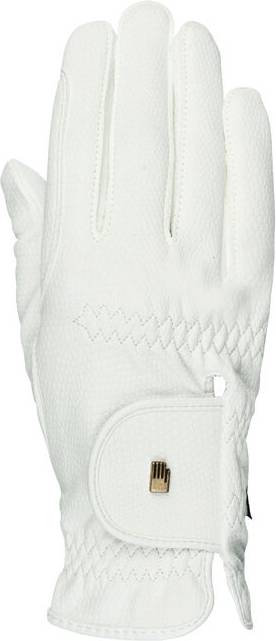 Roeckl Roeckl Roeck Grip Durable Riding Gloves, WH/AB
