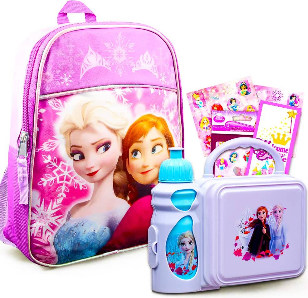 Disney Frozen Mini Backpack and Lunch Box Bundle Set
