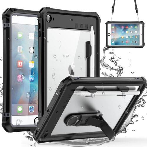 Shellbox Waterproof Case For iPad Mini 5th Mini 4th Gen - Black