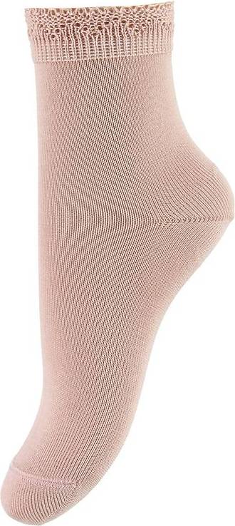 Condor Strumpor Med Spetskant - Rosa